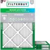 imageFilterbuy 10x16x1 Air Filter MERV 8 Dust Defense 3Pack Pleated HVAC AC Furnace Air Filters Replacement Actual Size 950 x 1550 x 075 Inches