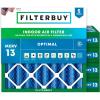 imageFilterbuy 1125x1125x4 Air Filter MERV 13 Optimal Defense 5Pack Pleated HVAC AC Furnace Air Filters Replacement Actual Size 1125 x 1125 x 363 Inches