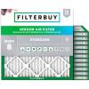 imageFilterbuy 115x115x1 Air Filter MERV 8 Dust Defense 12Pack Pleated HVAC AC Furnace Air Filters Replacement Actual Size 1150 x 1150 x 075 Inches