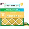 imageFilterbuy 1325x1325x1 Air Filter MERV 11 Allergen Defense 2Pack Pleated HVAC AC Furnace Air Filters Replacement Actual Size 1325 x 1325 x 075 Inches