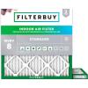 imageFilterbuy 28x28x1 Air Filter MERV 8 Dust Defense 2Pack Pleated HVAC AC Furnace Air Filters Replacement Actual Size 2750 x 2750 x 075 Inches