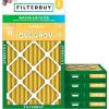 imageFilterbuy 975x2375x2 Air Filter MERV 11 Allergen Defense 5Pack Pleated HVAC AC Furnace Air Filters Replacement Actual Size 975 x 2375 x 175 Inches