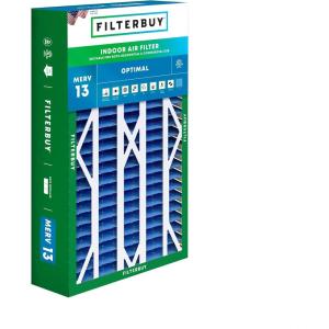 imageFilterbuy 10x17x2 Air Filter MERV 13 Optimal Defense 1Pack Pleated Outer Filters Replacement for WEN 3410902430272 Air Filtration System Actual Size 969 x 1656 x 175 Inches16x28x6
