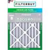 imageFilterbuy 17x21x4 Air Filter MERV 8 MPR 700 Dust Defense Replacement 1Pack Electrostatic Pleated HVAC AC Furnace Filters Made in USA Actual Size 1700 x 2100 x 363