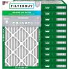 imageFilterbuy 125x21x2 Air Filter MERV 8 MPR 700 Dust Defense Replacement 12Pack Electrostatic Pleated HVAC AC Furnace Filters Made in USA Actual Size 1250 x 2100 x 175