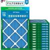 imageFilterbuy 1275x21x1 Air Filter MERV 13 MPR 1900 Health Defense Replacement 12Pack Electrostatic Pleated HVAC AC Furnace Filters Made in USA Actual Size 1275 x 2100 x 075