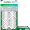 imageFilterbuy 1125x1925x1 Air Filter MERV 8 MPR 700 Dust Defense Replacement 2Pack Electrostatic Pleated HVAC AC Furnace Filters Made in USA Actual Size 1125 x 1925 x 075