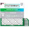 imageFilterbuy 115x115x1 Air Filter MERV 8 MPR 700 Dust Defense Replacement 5Pack Electrostatic Pleated HVAC AC Furnace Filters Made in USA Actual Size 1150 x 1150 x 075