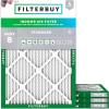 imageFilterbuy 19x23x1 Air Filter MERV 8 MPR 700 Dust Defense Replacement 4Pack Electrostatic Pleated HVAC AC Furnace Filters Made in USA Actual Size 1900 x 2300 x 075