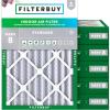 imageFilterbuy 175x235x4 Air Filter MERV 8 MPR 700 Dust Defense Replacement 6Pack Electrostatic Pleated HVAC AC Furnace Filters Made in USA Actual Size 1750 x 2350 x 363