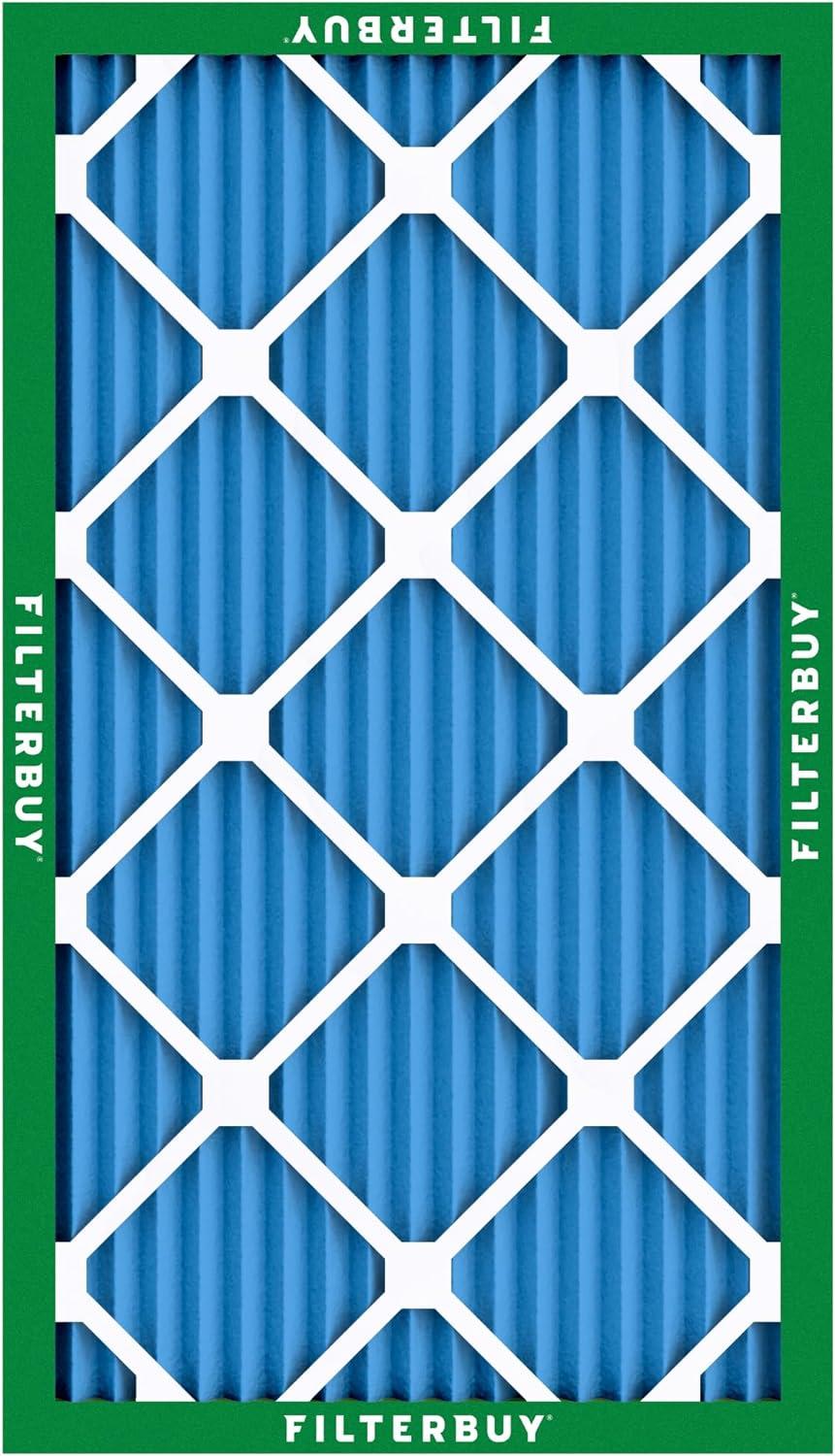 imageFilterbuy 1325x2275x1 Air Filter MERV 13 MPR 1900 Health Defense Replacement 12Pack Electrostatic Pleated HVAC AC Furnace Filters Made in USA Actual Size 1325 x 2275 x 075