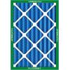 imageFilterbuy 20x215x4 Air Filter MERV 13 MPR 1900 Health Defense Replacement 1Pack Electrostatic Pleated HVAC AC Furnace Filters Made in USA Actual Size 2000 x 2150 x 363