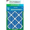 imageFilterbuy 20x30x4 Air Filter MERV 13 MPR 1900 Health Defense Replacement 1Pack Electrostatic Pleated HVAC AC Furnace Filters Made in USA Actual Size 1950 x 2950 x 363