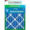 imageFilterbuy 215x23x4 Air Filter MERV 13 MPR 1900 Health Defense Replacement 1Pack Electrostatic Pleated HVAC AC Furnace Filters Made in USA Actual Size 2150 x 2300 x 363